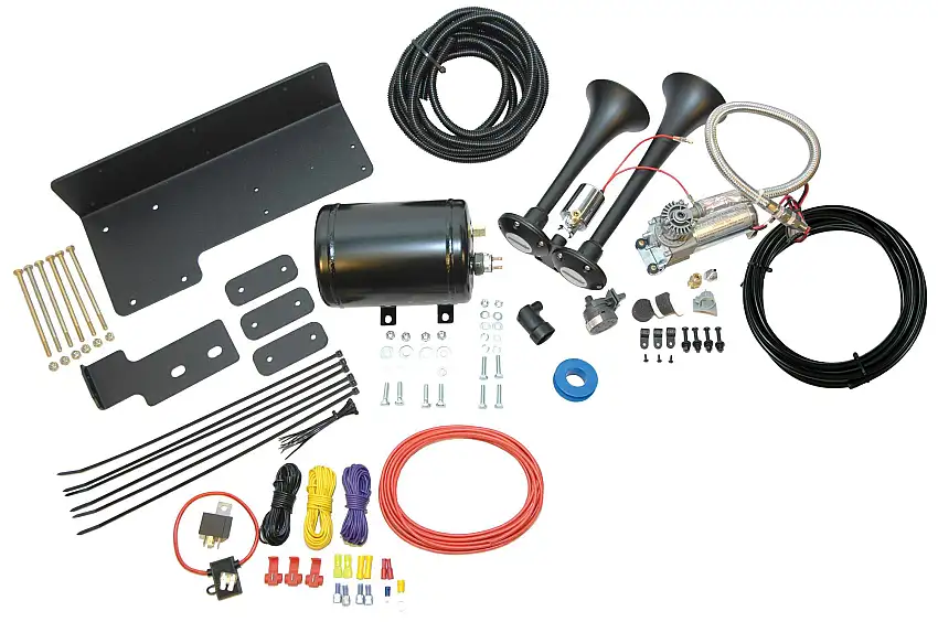 Kleinn Automotive Air Horns JEEPKIT-1 Onboard Air System w/Horns