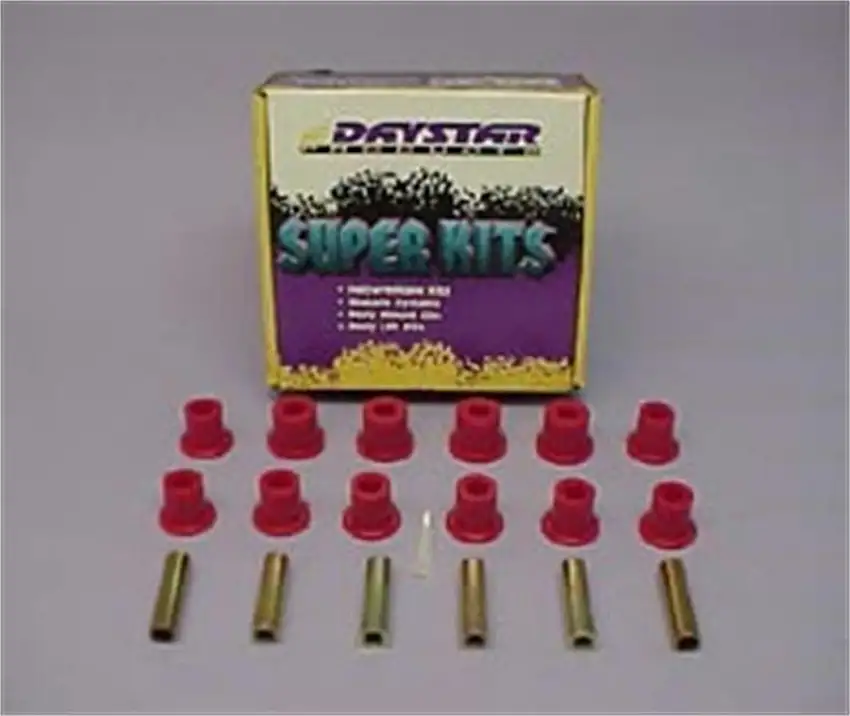 Daystar KC02008BK Front Spring Eye Bushing Kit (with 1 1/4" eye)