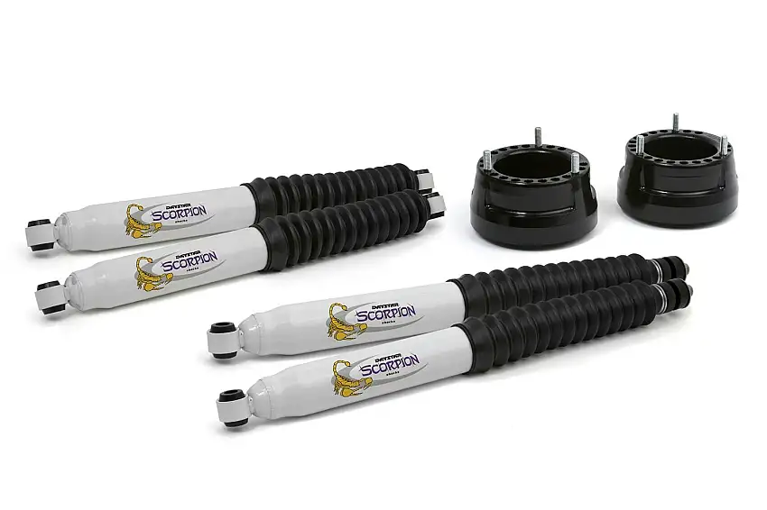 Daystar KC09118BK 2" Leveling Kit & Scorpion Shocks