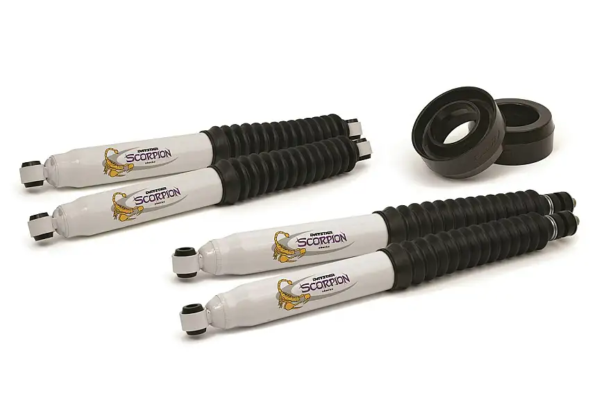 Daystar KC09121BK 2" Leveling Kit & Scorpion Shocks
