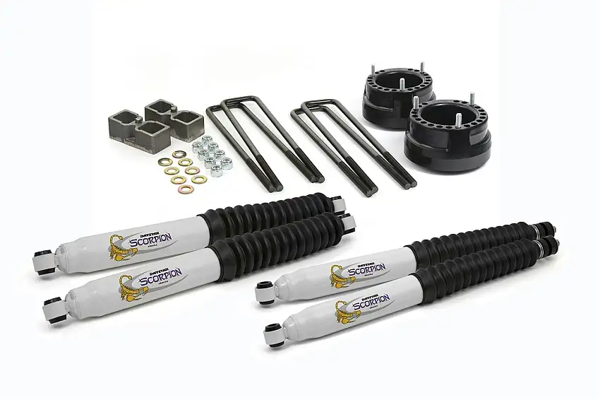 Daystar KC09123BK 2" Lift Kit with Scorpion Shocks