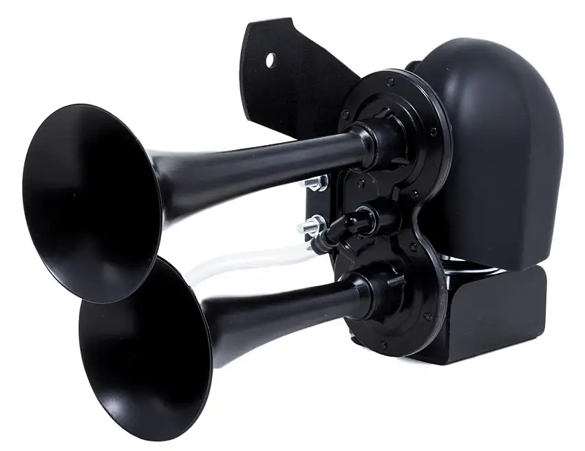 Kleinn Automotive Air Horns HOGKIT-1BK Dual Horn Kit