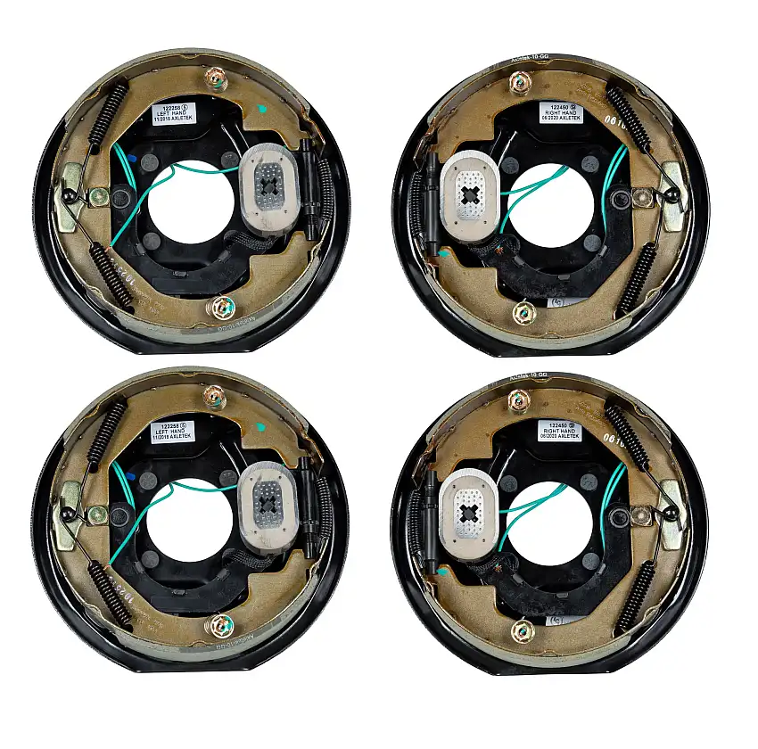 SET OF 2, 10" x 2 1/4" - 3,500 lbs Lippert Electric Trailer Brake Assembly Left+ Right
