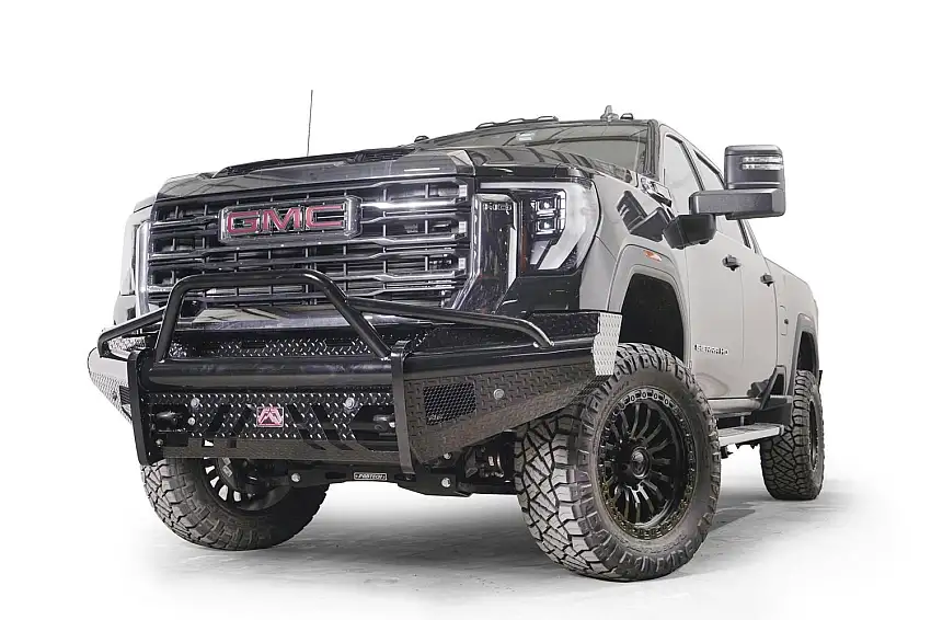 Fab Fours GM24-S6262-1 Black Steel Front Bumper