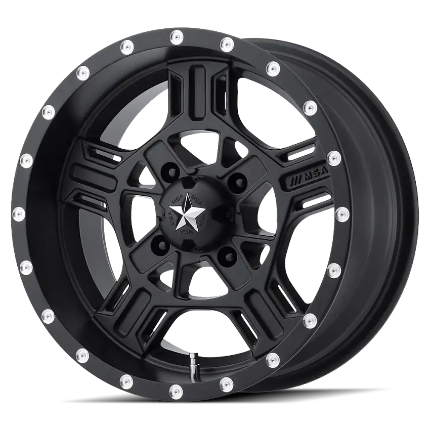 MSA Offroad Wheels M32-00756 MA032 20X7 4X156 S-BLK 00MM