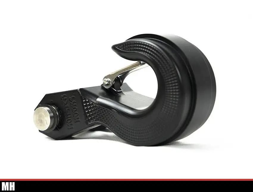 Monster Hooks MH-SW1B Satin Black 10,000 lb Rated Swivel Hook