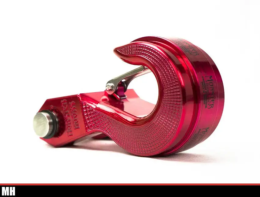 Monster Hooks MH-SW1R Candy Red 10,000 lb Rated Swivel Hook
