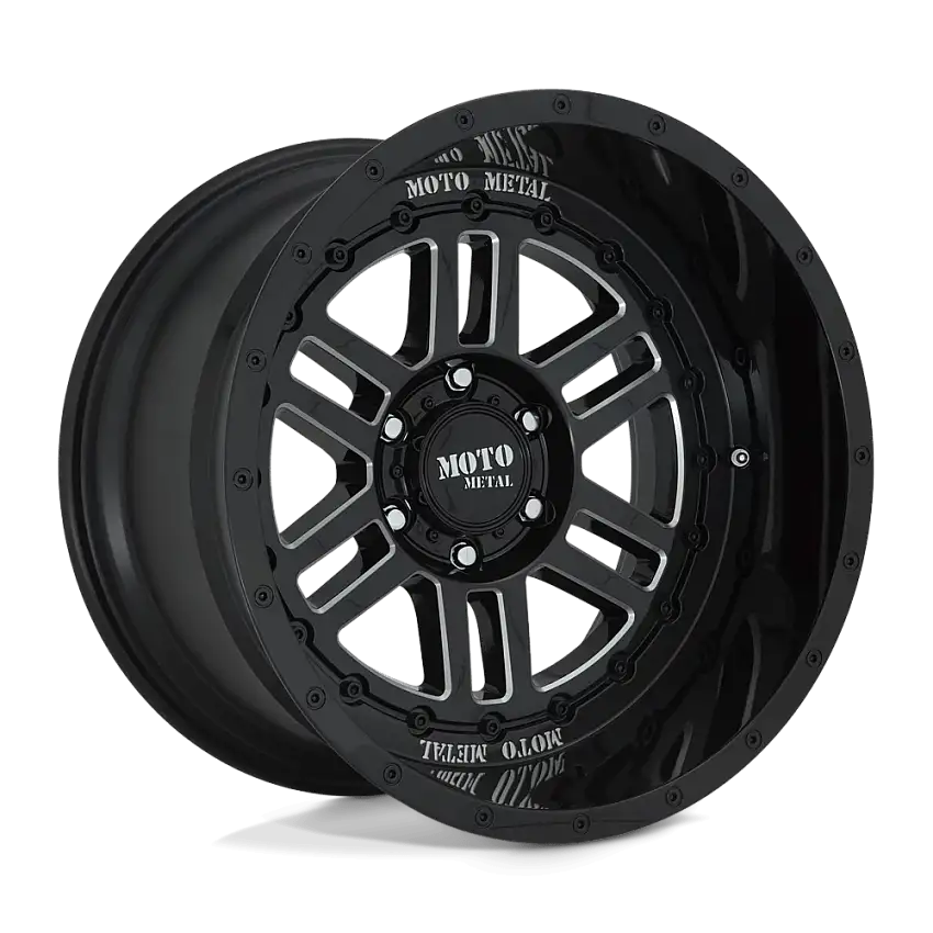 Moto Metal MO80021050318N MO800 20X10 5X5.0 G-BLK MILL -18MM