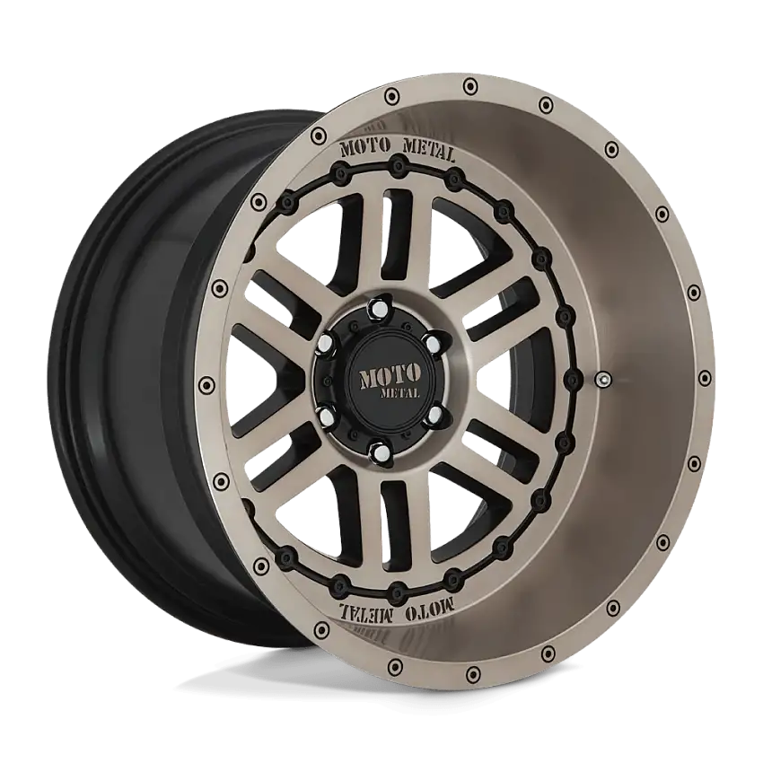 Moto Metal MO80021050618N MO800 20X10 5X5.0 S-BLK BRZTCC -18MM