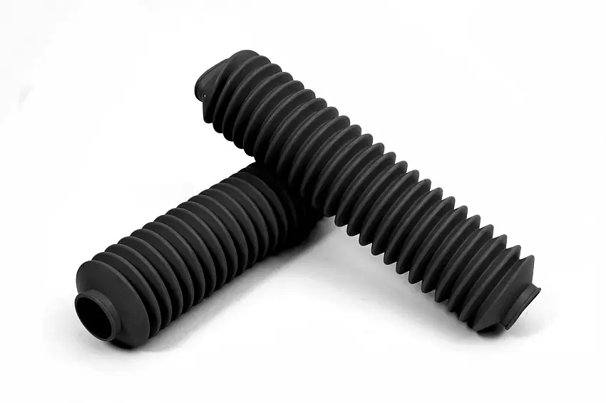 Daystar MX00248BK Fork Boot 3.5" Travel 4.5" Extended 1" Collapsed Black