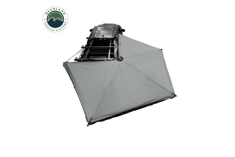 Overland Vehicle Systems Nomadic 270 LTE Passenger Side Awning with Bracket Kit | 19689909