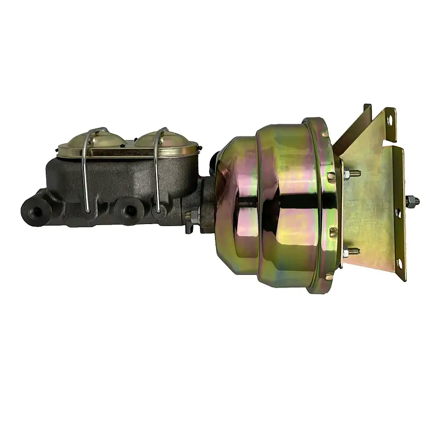 LEED Brakes PBKT6001 Power booster kit 8 inch dual booster 1-1/8 inch bore master (Zinc)