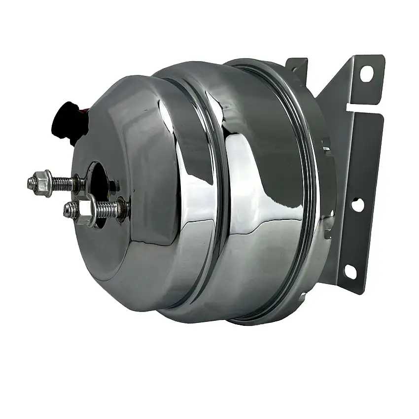 LEED Brakes PBKT6011 Power booster kit 8 inch dual booster (Chrome)