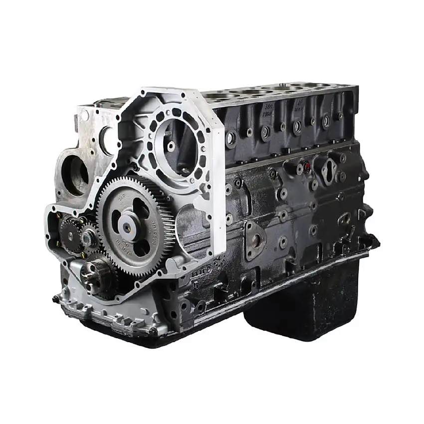 Industrial Injection 12 Valve Stock Plus Short Block 89-98 Dodge 5.9L Cummins