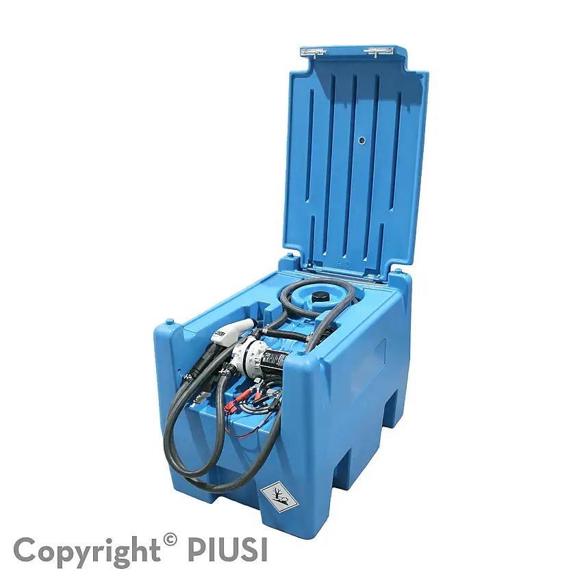 Piusi USA F00102000 PIUSI Portable Tank 58GL/200LTR 12V/9GPM/Auto (PPT)