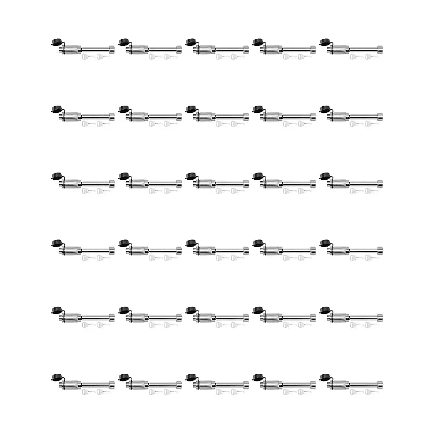 Reese Towpower (30-Pack) Trailer Hitch Lock, Fits 2-1/2 Inch Square Receiver, 5/8 Inch Pin Diameter, Dogbone Style, Chrome