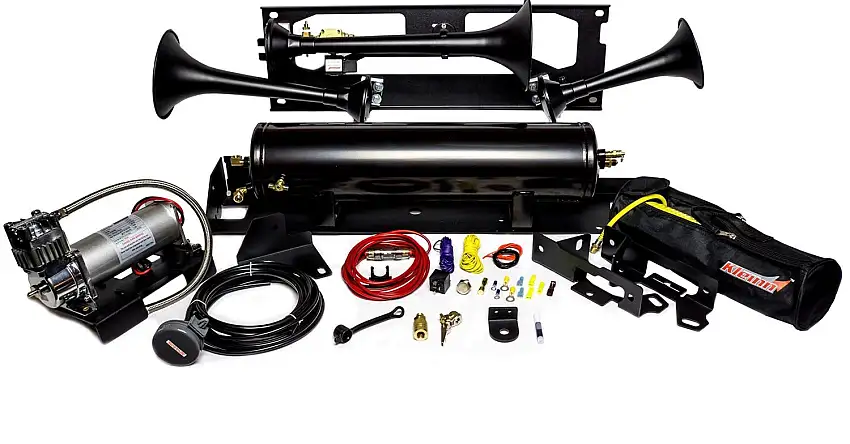 Kleinn Automotive Air Horns SDKIT17-734 Onboard Air System w/Horns