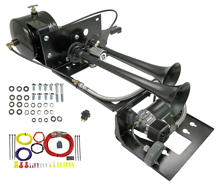 Kleinn Automotive Air Horns TJ102 Onboard Air System w/Horns