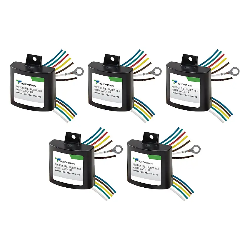 Tekonsha (5-Pack) ModuLite® Ultra Protector w/Integrated Circuit & Overload Protection Trailer Light Power Module