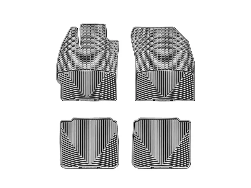 WeatherTech All Weather Floor Mats; Gray; Front and Rear WTCG151085