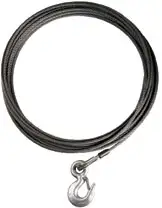 Warn 23678 Winch Cable 7/16 x 100 EIPS Industrial Grade