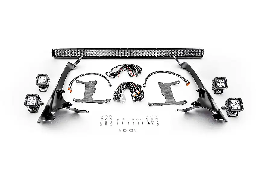 ZROADZ Off Road Products Z374831-KIT4 ZROADZ Front Roof LED Kit