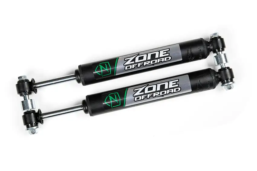 Zone Offroad Products ZON7250 2013-2026 Ram 3500 Dual Steering Stab - Black