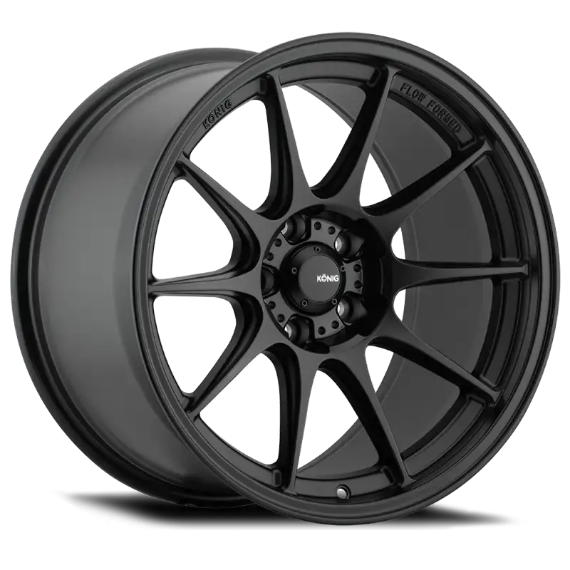 Konig Dekagram 19x9.5B 5x114.3 ET35 Semi-Matte Black