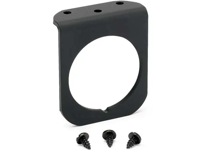 Auto Meter Black Aluminum Panel (Single) for 2 1/16" Gauges 2236
