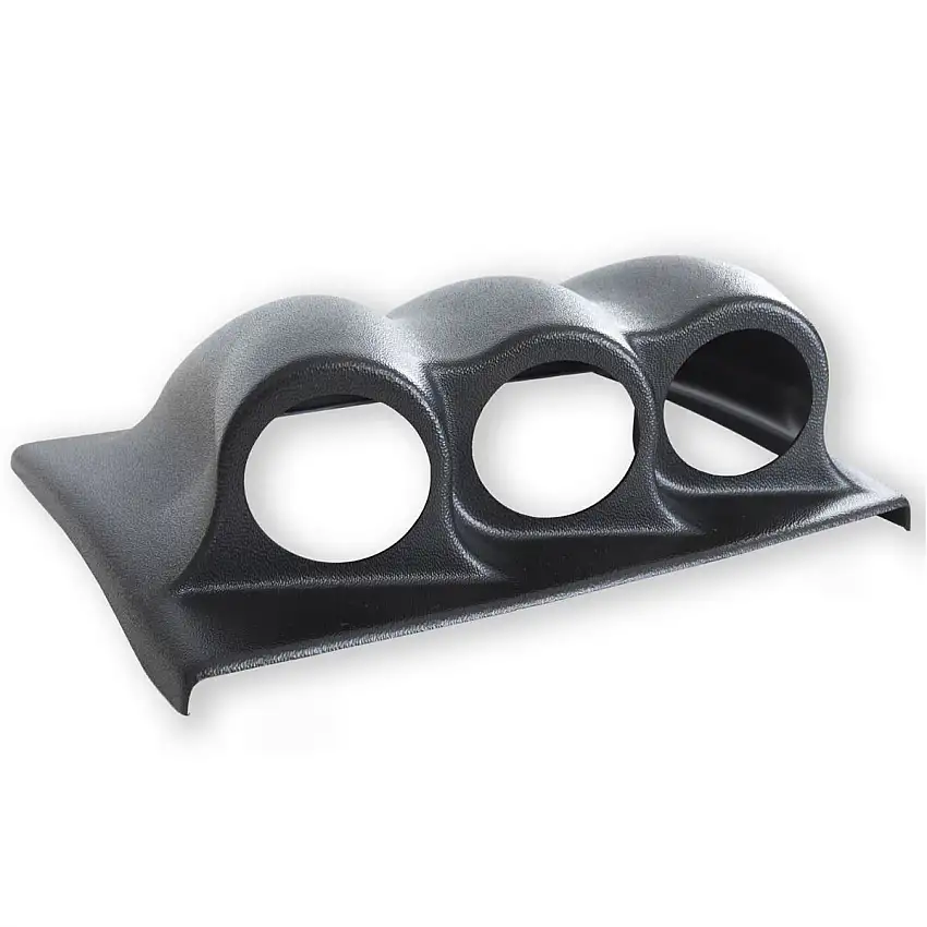 Auto Meter Triple Dash Pod Without Gauges for 07-10 Jeep Wrangler JK, JKU 5380-