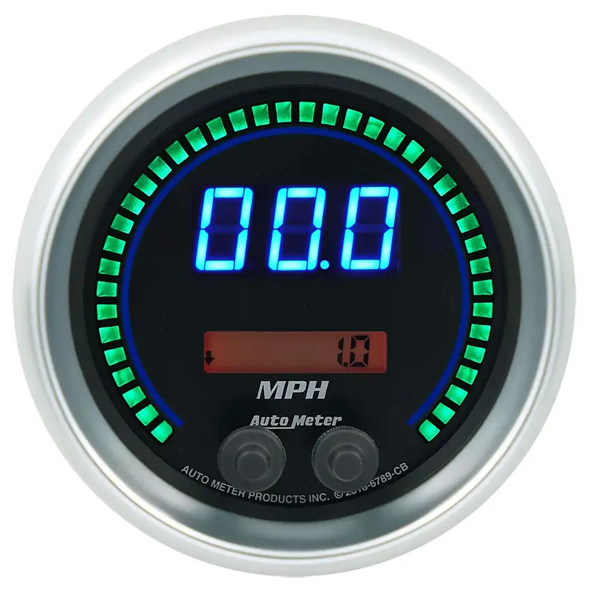 Auto Meter Elite Digital 260 MPH Programmable Speedometer 6789-UL-
