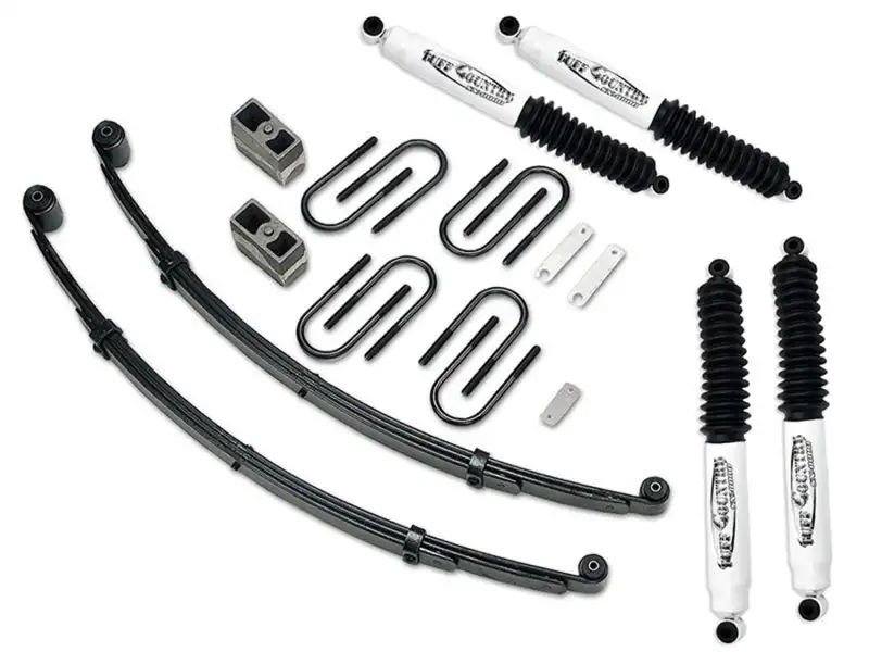 Tuff Country 73-87 Chevy Pickup/Blazer 3in Suspension System with Rear Blocks