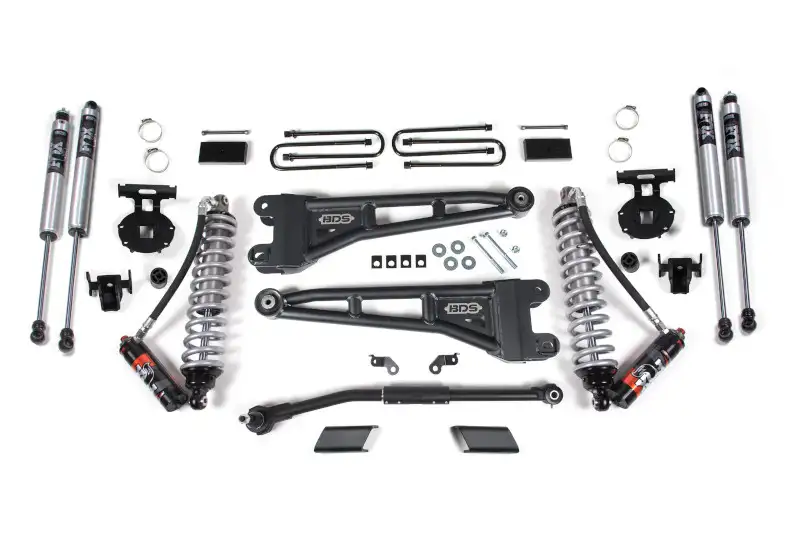 2023-2026 Ford F250 & F350 4WD BDS 3 inch Radius Arm Lift Kit - FOX 2.0 Performance Series | 2201FPE