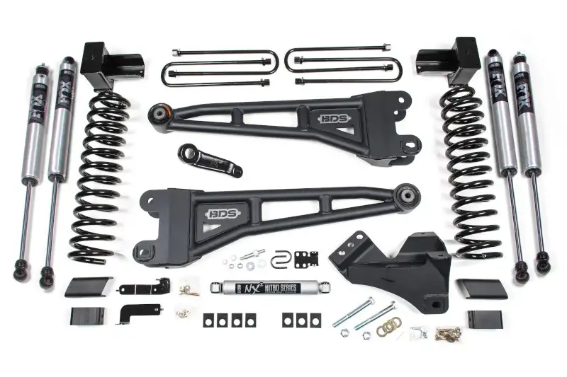 2023-2026 Ford F250 & F350 4WD Gas BDS 5 inch Lift Kit with Radius Arm | 2209FS