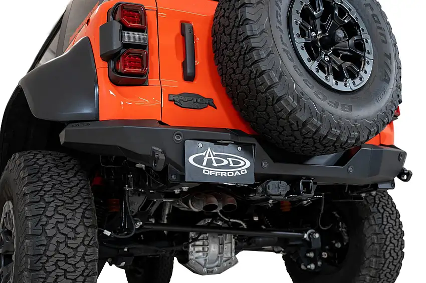 ADD Rock Fighter Rear Bumper for 21-26+ Ford Bronco Raptor R26012NA0103