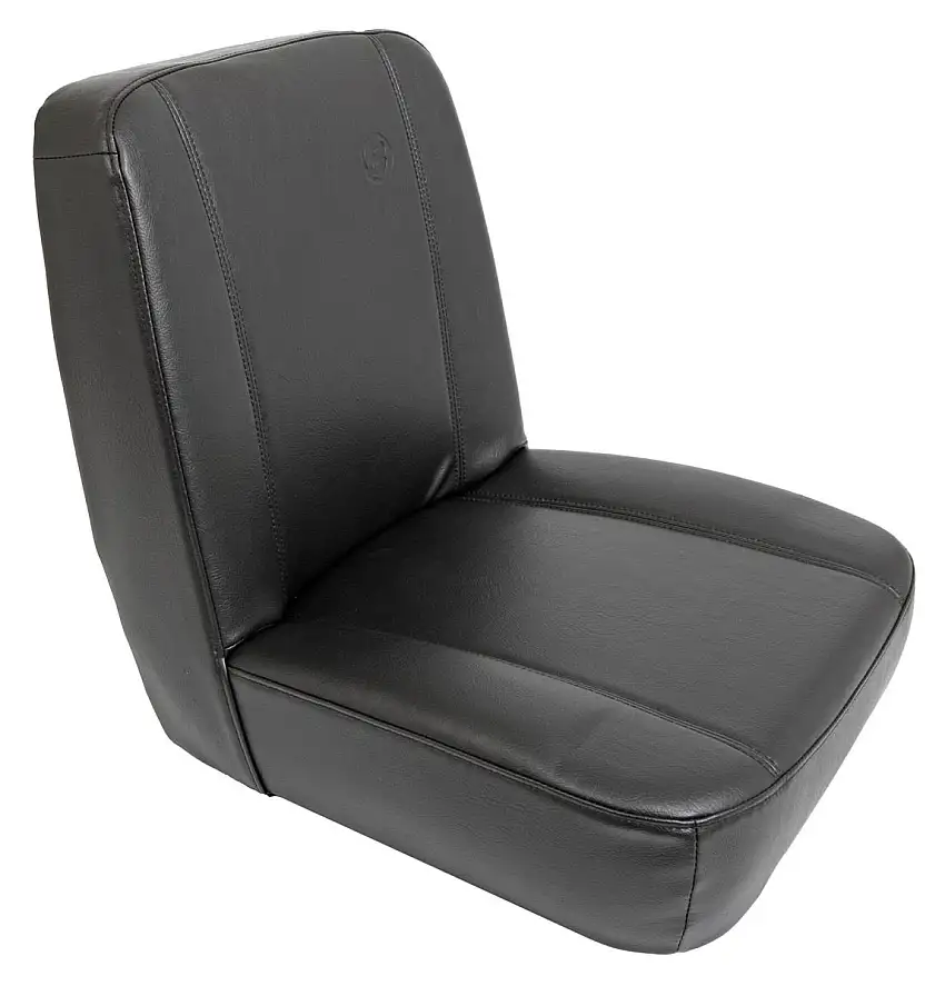 BESTOP TrailMax II Classic Low Back Front Seat In Black Crush For 1955-06 Jeep CJ/YJ/TJ Series Models 3942901