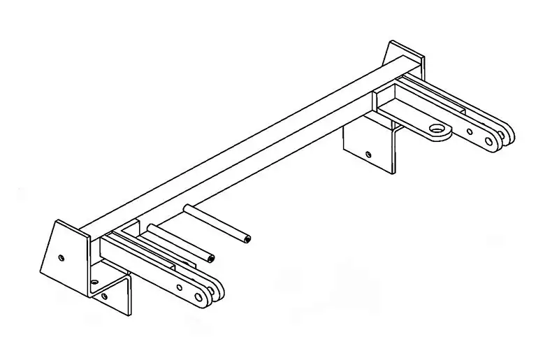 BlueOx Tow Bar Base Plate, Front Mount, RV Flat Towing for Select, NISSAN XTERRA