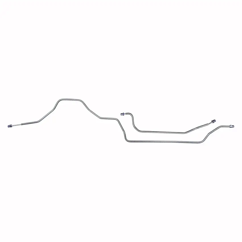 1977-1979 GM X-Body Rear Axle Brake Line Kit 2pc OE