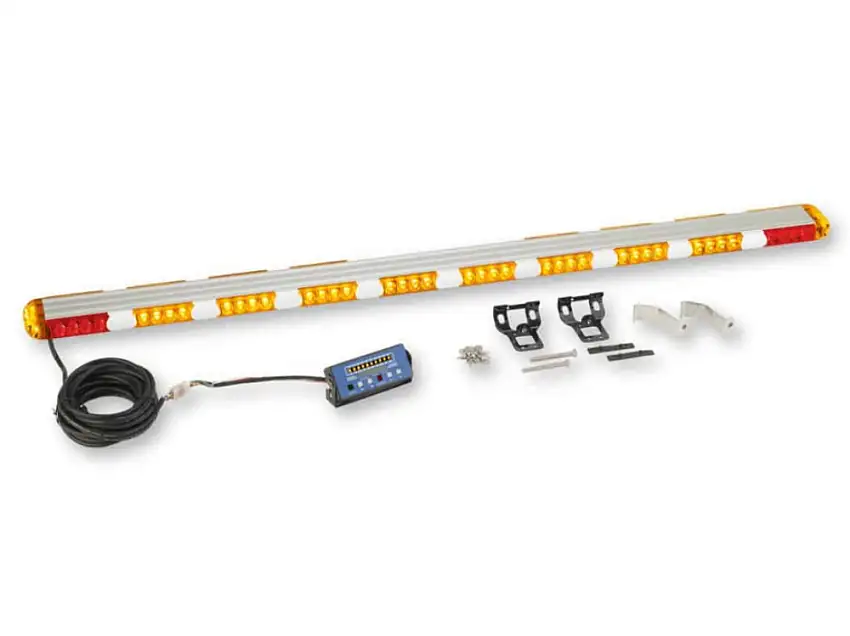 56″ Amber Light Bar w/ STT Lights and Blue Move Over Lights