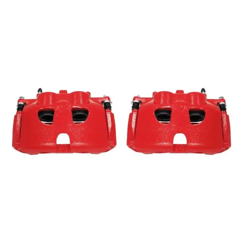 Power Stop 10-17 Ford Expedition Front Red Calipers w/Brackets - Pair