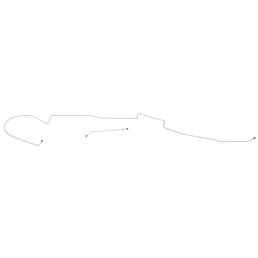 1980-89 Dodge Truck 4WD 3/4-Ton Std. Cab Longbed 5/16" Main Fuel Lines 2pc, OE Steel