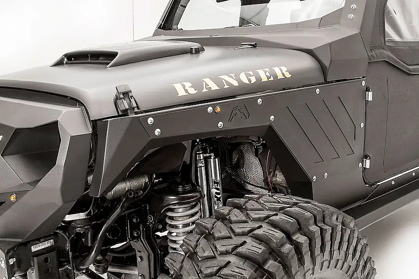 Fab Fours Replacement Front Fenders for 07-18 Jeep Wrangler JK, JKU JK1000-1