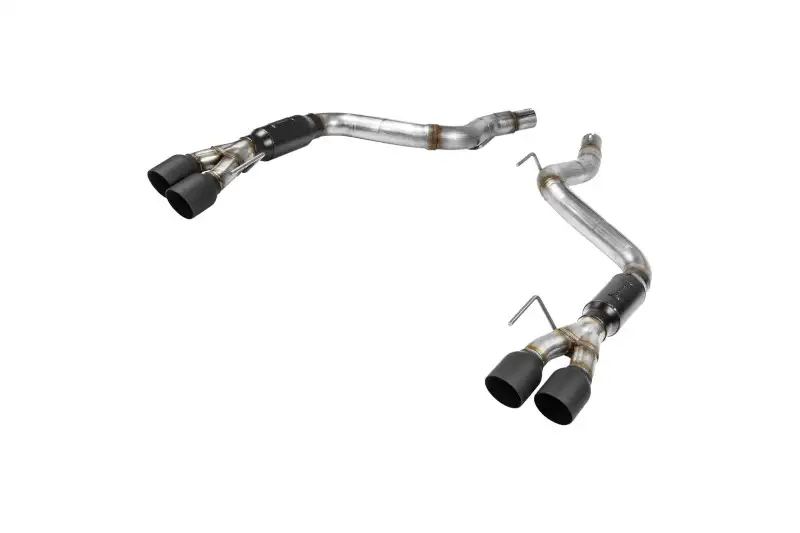 2018-2023 Ford Mustang GT 5.0L Flowmaster Outlaw Axle-Back Exhaust System Black Tips | 817806