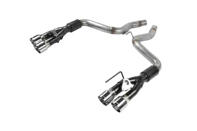 2018-2023 Ford Mustang GT 5.0L Flowmaster Outlaw Axle-Back Exhaust System Polished Tips | 817825