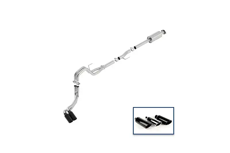 2015-2020 Ford F-150 Ford Performance Cat-Back Side Exit Extreme Exhaust System Black/Chrome Tips | M-5200-F1550REBA