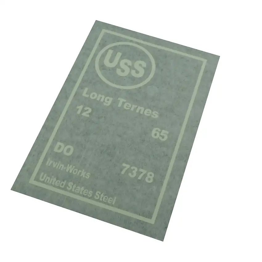1964 GM Gas Tank Stencil