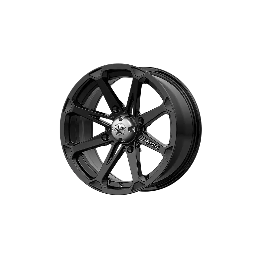 MSA Offroad Wheels M12-00756 M12 DIESEL 20X7 4X156 GLOSS BLACK 10MM