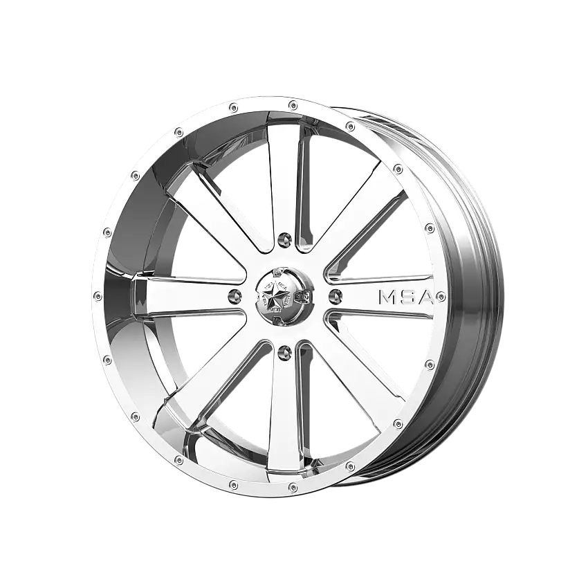 MSA Offroad Wheels M34-018737C M34 18X7 4X137 CHROME 00MM