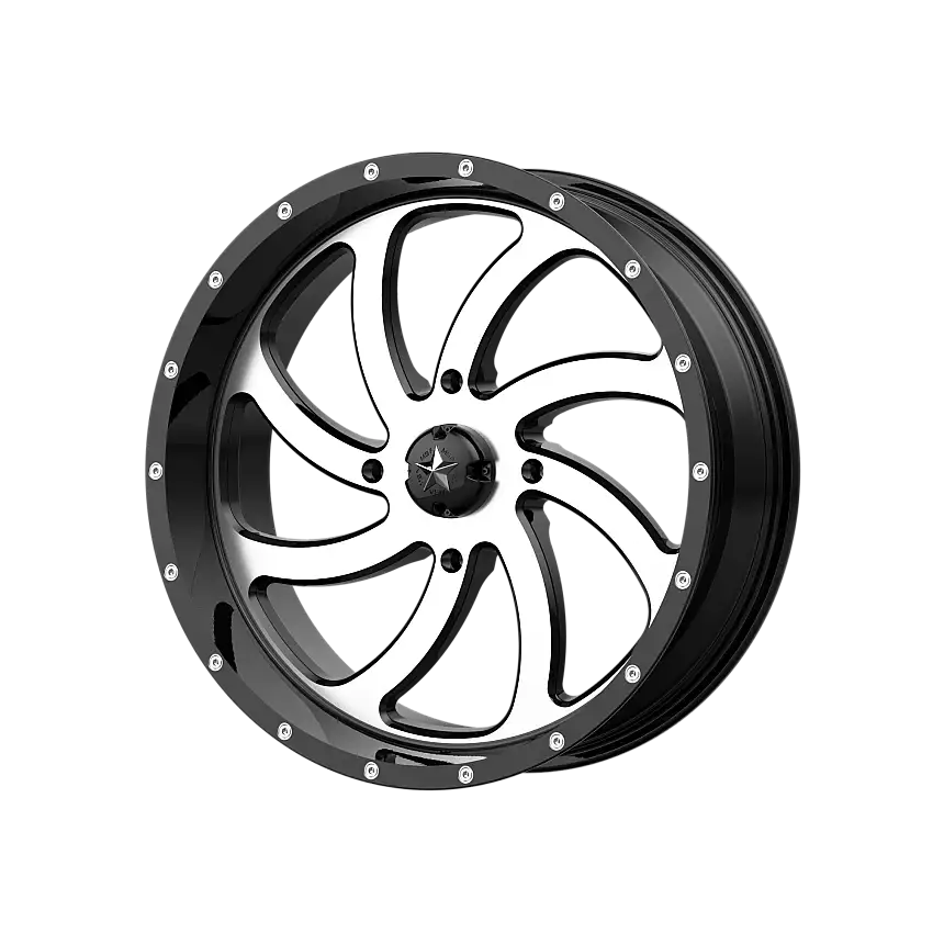 MSA Offroad Wheels M36-018737 M36 18X7 4X137 MACH G-BLK 00MM
