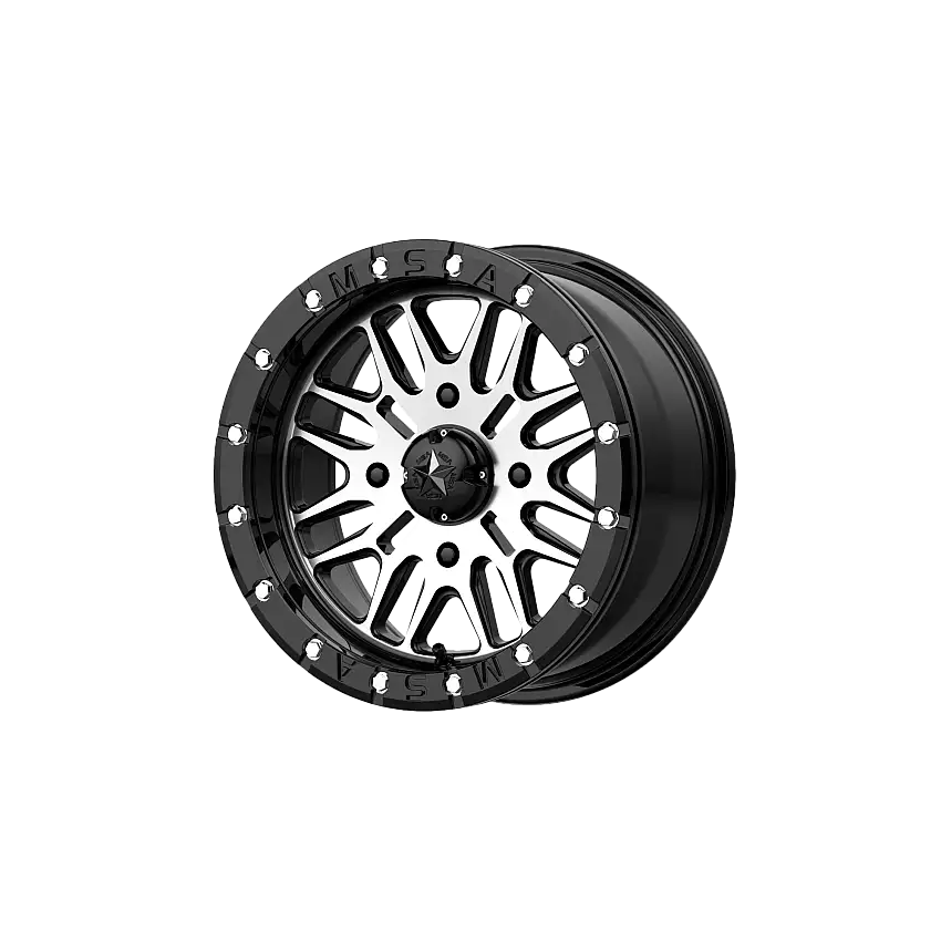 MSA Offroad Wheels M37-018756 M37 18X7 4X156 G-BLK MACH 10MM